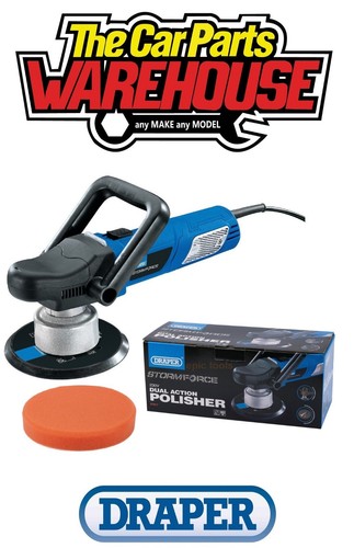 Draper 150mm dual action da - 150mm,