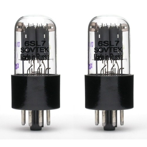 Pair sovtek 6sl7gt preamp - pair, of