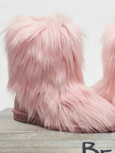 Bearpaw sasha pink fur wool - sasha,