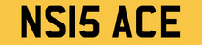 NS NUMBER PLATE PRIVATE