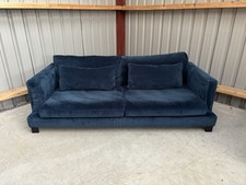 DFS Lugano 4 Seater Sofa Navy