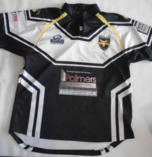 Hull FC All Stars Shirt Testimonial? White Black Men's 2XL READ DESC