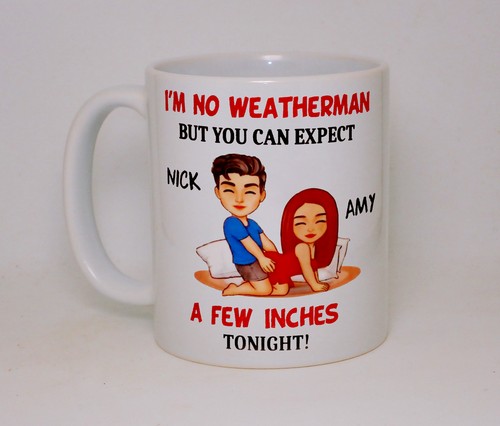 Personalised no weatherman - i'm,
