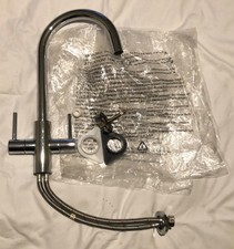 CAPLE CHROME KITCHEN TAP - LAM CH with Fixings Ex Display RRP £125