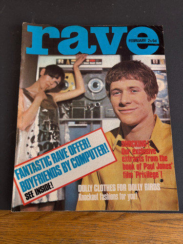Rave magazine february 1967 - rave,