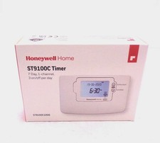HONEYWELL ST9100C TIMER PROGRAMMER 7-DAY 1 CHANNEL HEATING CONTROL ST9100C1006