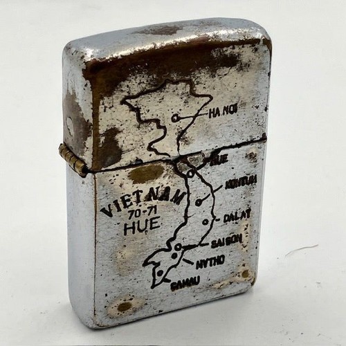 Vintage vietnam zippo 1970 - vietnam,