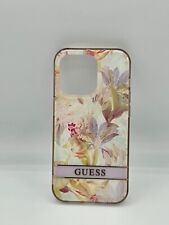 GUESS iPhone 14 Pro Case – Floral Design