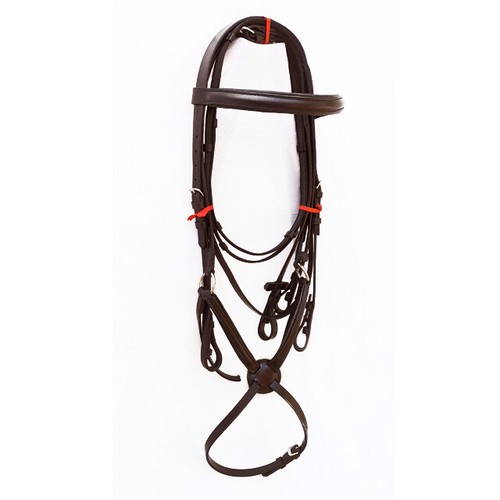 Real leather grackle - leather, cross
