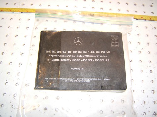 Mercedes w116 280 450se sel - w116, 450se/sel