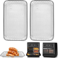 2 Packs Air Fryer Mesh Tray