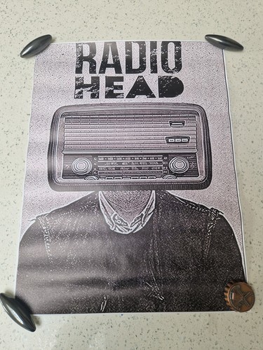 Radiohead radio head wall art - radiohead,