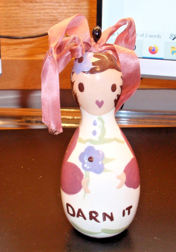 Vintage darn doll cleminson - darn, it