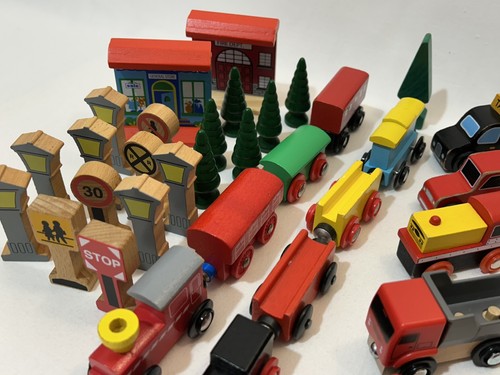 Trains trees trucks - trains,