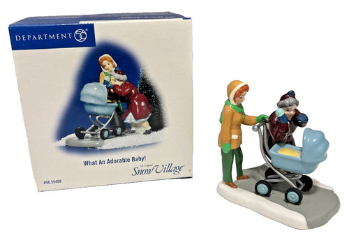 Vtg dept snow village what - snow,