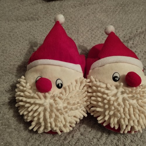 Santa slippers new - santa,