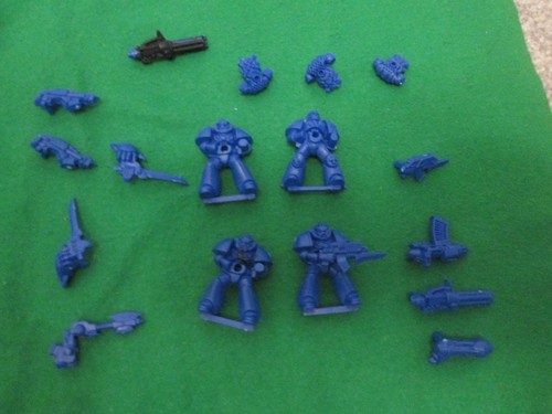 Blue marines weapons - blue,