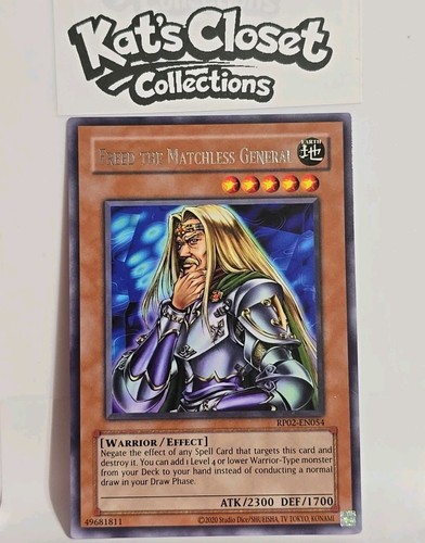 Freed the matchless - the, general