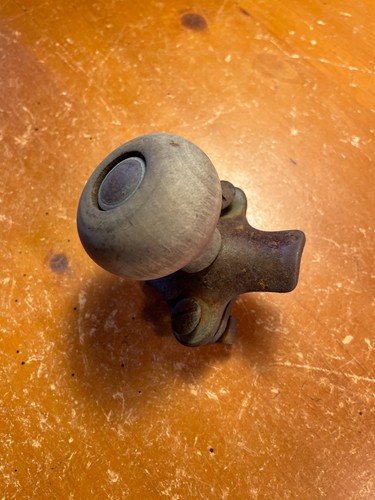 Antique wooden steering - wooden, wheel