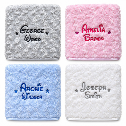 Personalised baby blanket - personalised,