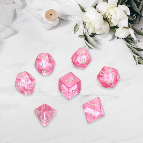 7pcs polyhedral dices multi - 7pcs,