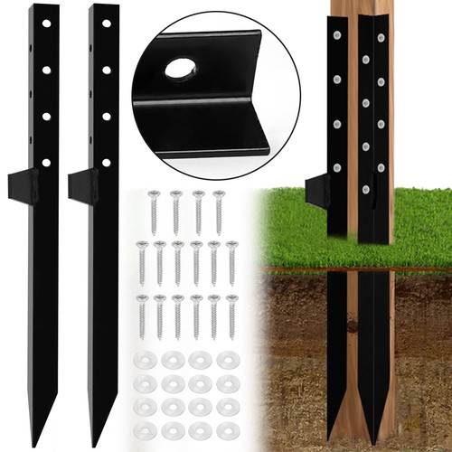 Angled fence post - angled, repair