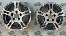 Knaus caravan alloy wheels; 14", 5 stud