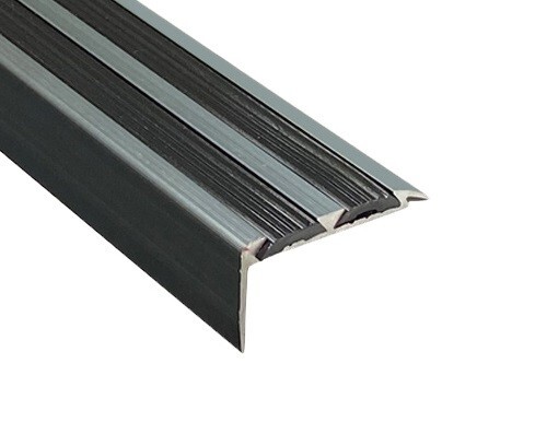 Aluminium stair nosing - aluminium,