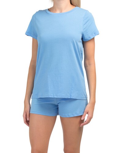Nwt carole hochman blue - blue, cotton