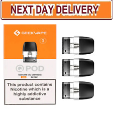 Geek Vape Q PODS Cartridge 0.6 0.8 1.2 Ω Replacement Pods for Sonder  Wenax Kit