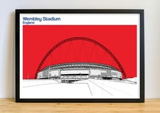 Wembley Stadium Print, England