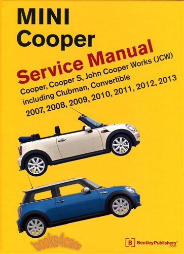 Mini cooper shop manual - shop,