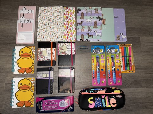 Stationery job lot notebooks - stationery,