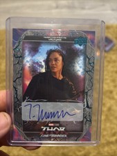Upper Deck Marvel Valkyrie/Tessa Thompson Auto Card