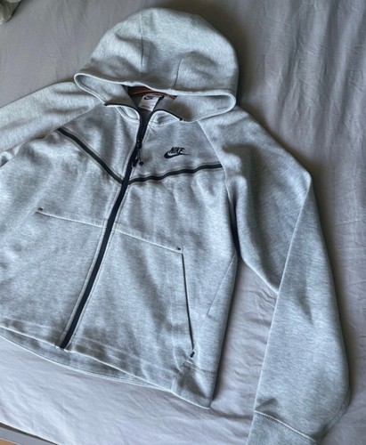 Nike grey fleece - nike, zip