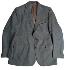 Vintage Magee Tweed Thornproof Wool Herringbone Jacket Shepherd & Woodward - 42R