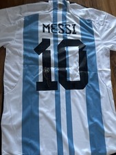 Lionel Messi signed Argentina