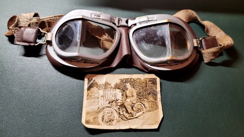 Original old 1940s split lens - old,