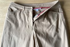 Laura Ashley Jeans / Cotton Trousers - Sand Colour Size 8