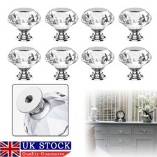 Diamond Crystal Glass Door