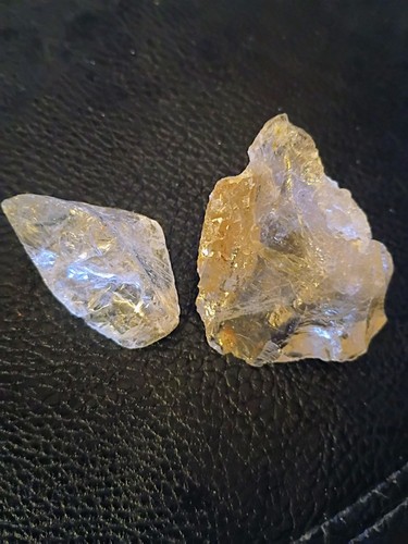 Honey calcite clear quartz - honey,