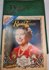 Radio Times 1986 19-25 April &