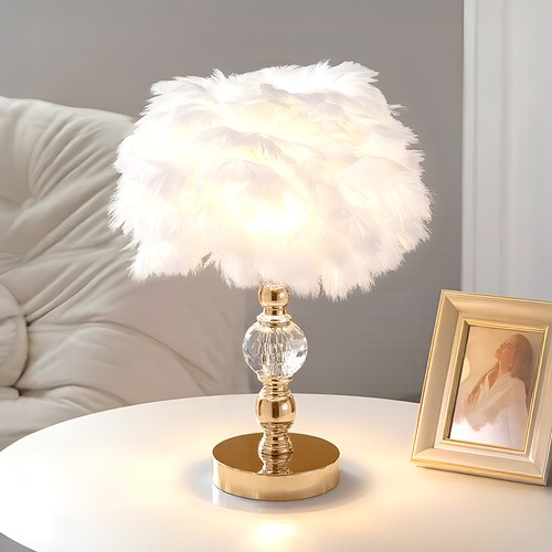 Fluffy feather shade table - fluffy,