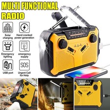 2500mAh Wind Up Solar Radio