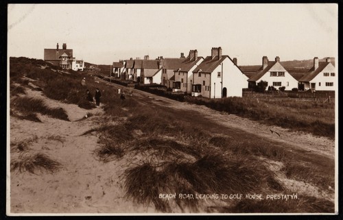 Beach road - beach, house