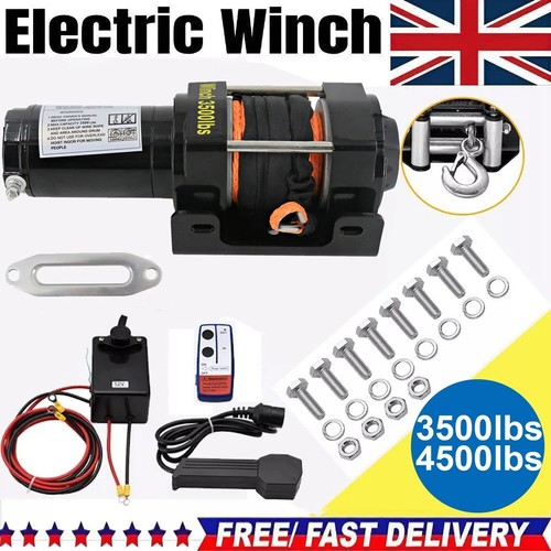 12v 3500lbs electric - electric, winch