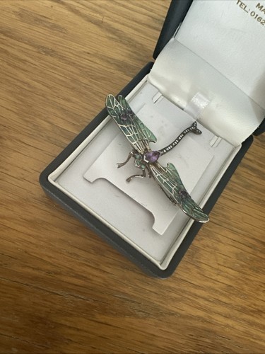 Gem set butterfly 925 - butterfly, silver