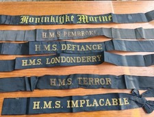 WW2 ERA ROYAL NAVY CAP TALLY