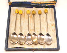 Cased Set of x6 EPNS Nickel