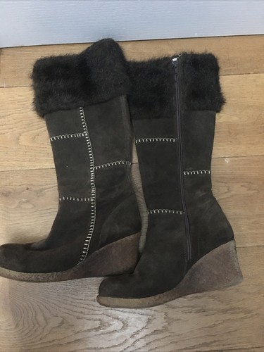 Vintage brown knee - vintage,
